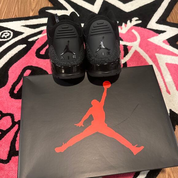 Jordan 3 Retro Black Cat (2025) - Size 11.5 - Brand New - Picture 5 of 7